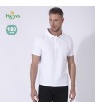 Adult White Polo Shirt "keya" MPS180