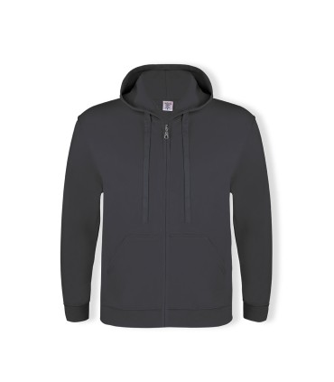 Sudadera Adulto Capucha + Cremallera "keya" SWZ280 - Textil - PromoShark Gepersonaliseerde geschenken voor bedrijven