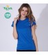 Camiseta Mujer Color "keya" WCS150 - Verano y Playa - PromoShark Cadeaux personnalisés pour les entreprises