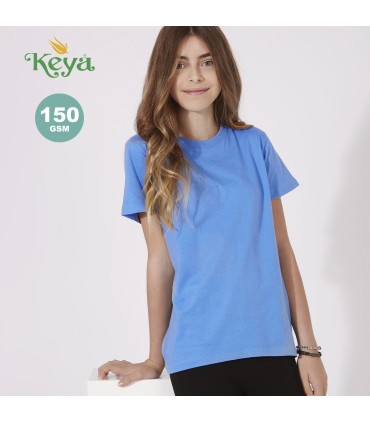 Camiseta Niño Color "keya" YC150 - Verano y Playa - PromoShark Regalos Personalizados para Empresas