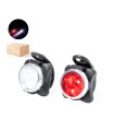 Set Luzes de Segurança Bicicleta Remko